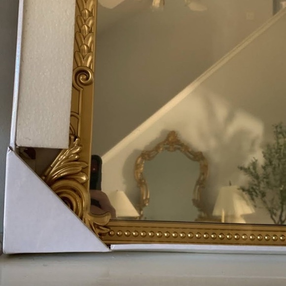 Elegant Gold Decorative Mirror arch NWT wall vanity entry way‎ - Picture 5 of 5